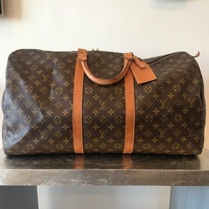 Louis Vuitton Monogram Keepall 55